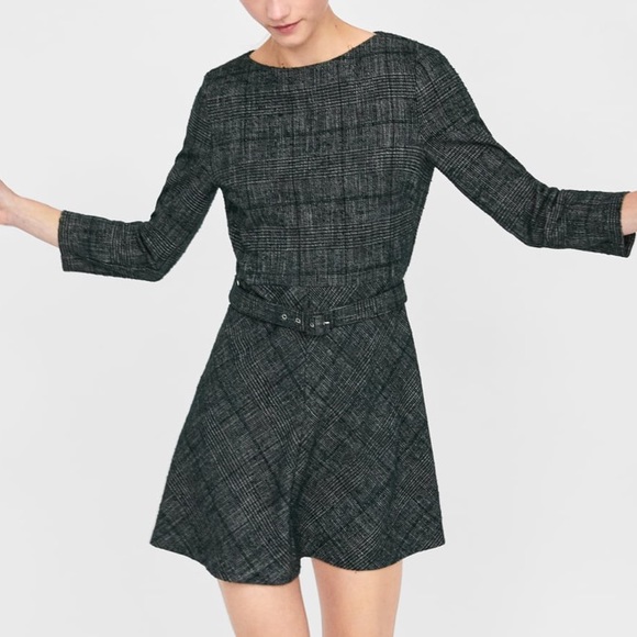 Zara Mini Tweed Dress - Picture 5 of 6